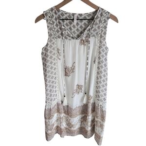 Xhilaration Floral Boho Mini Dress